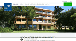 Desktop Screenshot of hoteldonat.com